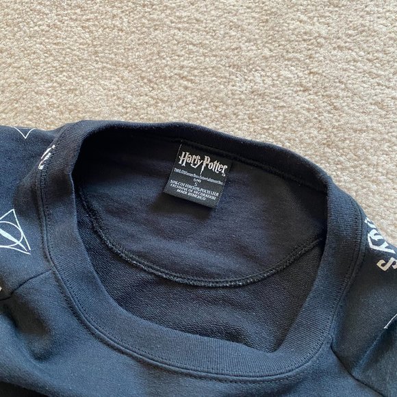 Harry Potter Jrs S The Deathly Hallows Sweatshirt - Picture 8 of 8